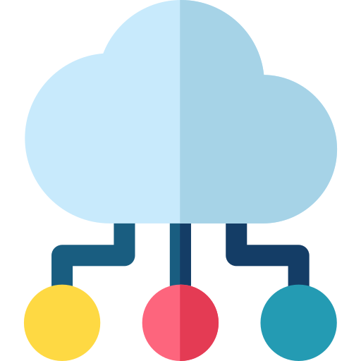 Cloud storage free icon Cloud storage free icon