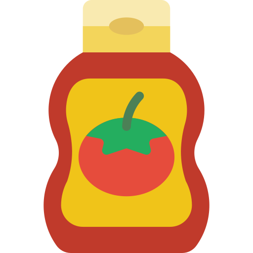 salsa de tomate icono gratis