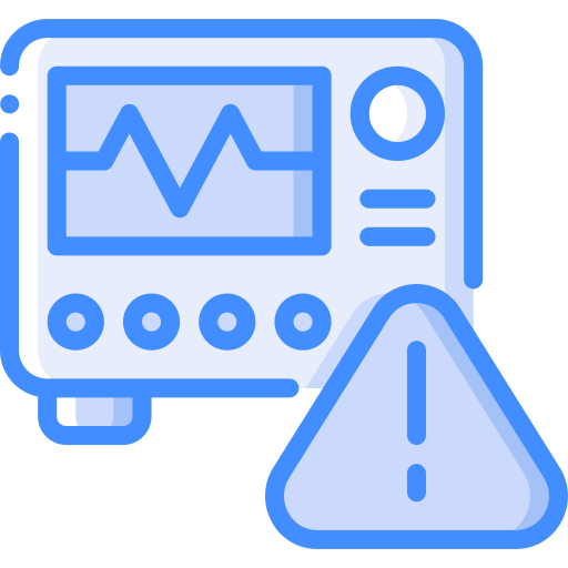 monitor de pulso cardiaco icono gratis