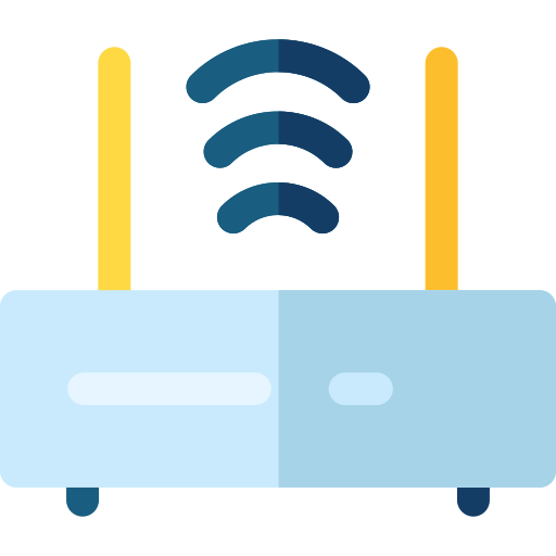 Router Basic Rounded Flat icon