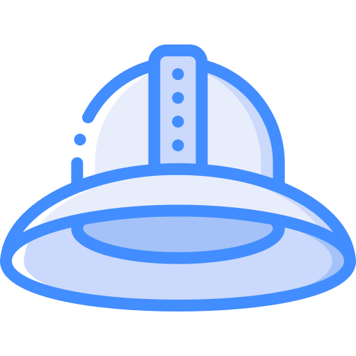 Helmet Basic Miscellany Blue icon