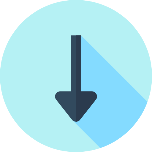 pfeil nach unten kostenlos Icon pfeil nach unten kostenlos Icon