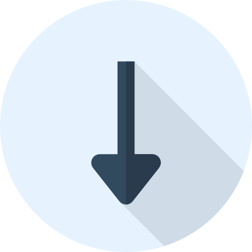 pfeil nach unten kostenlos Icon pfeil nach unten kostenlos Icon