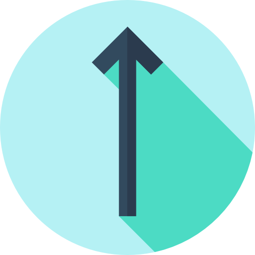 Up arrow free icon