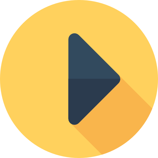 Right Arrow Flat Circular Flat Icon