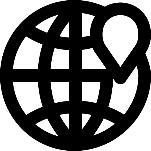 en todo el mundo icono gratis