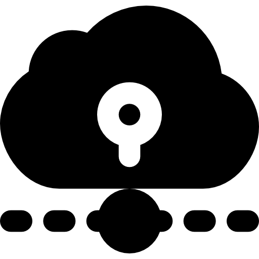 computación en la nube icono gratis