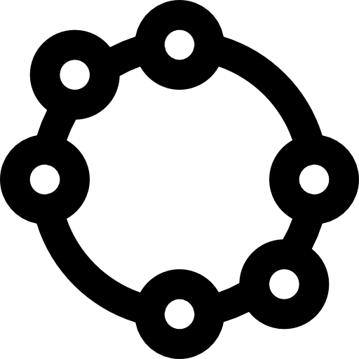 Tambourine Basic Black Outline icon