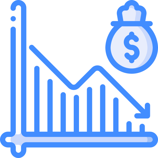 Graph Basic Miscellany Blue Icon