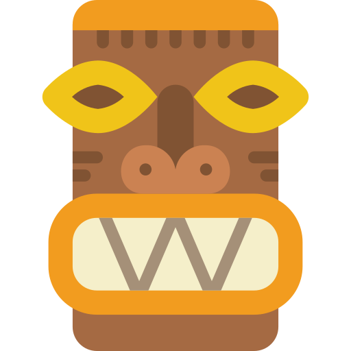 Tiki mask - Free cultures icons