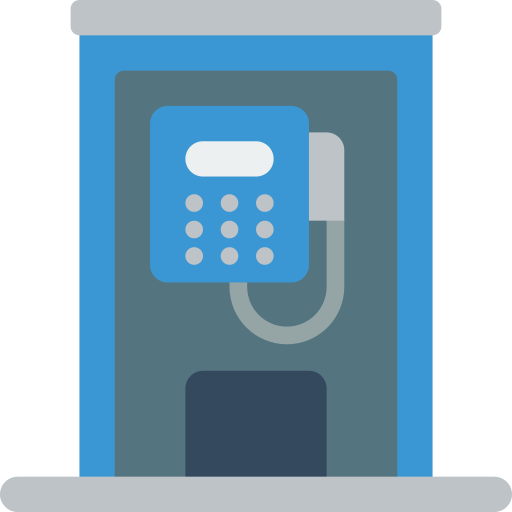 Phone box Basic Miscellany Flat icon