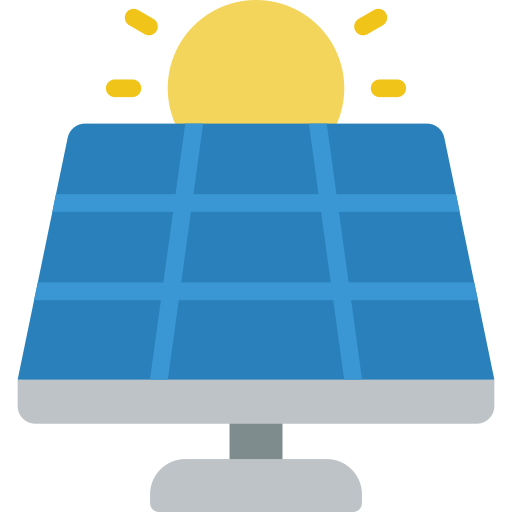 panel solar icono gratis