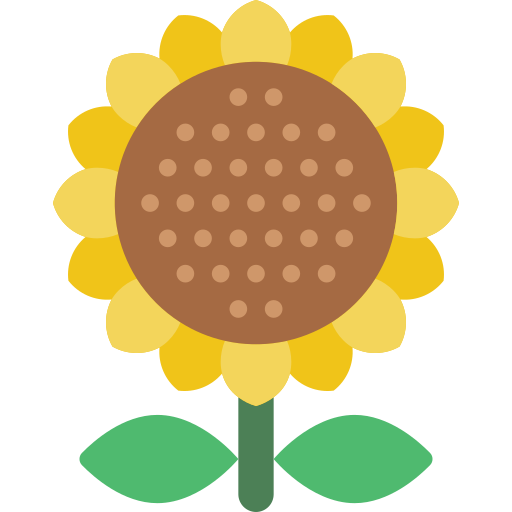 girasol icono gratis