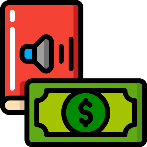 오디오 북 무료 아이콘