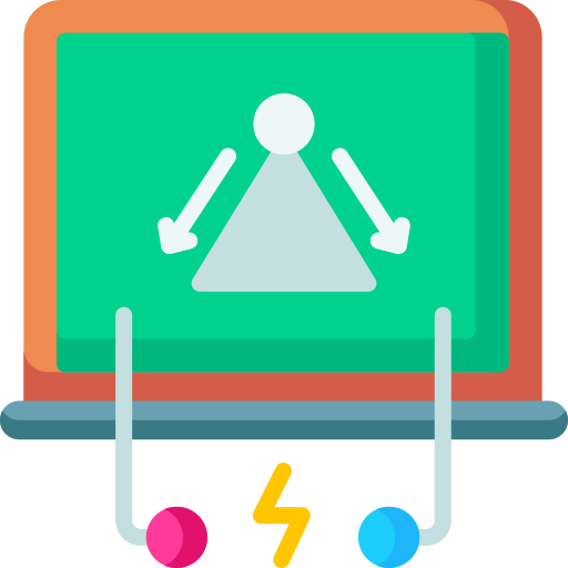 energía potencial icono gratis