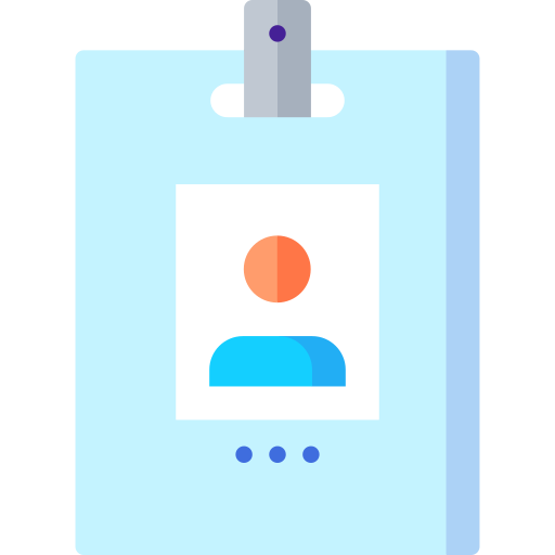 신분증 무료 아이콘