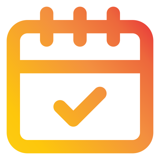 Calendar Generic Gradient icon