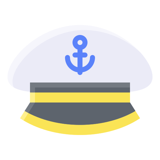 Captain cap Generic Flat icon