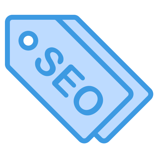 etiqueta seo icono gratis