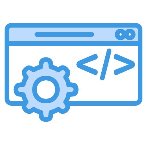 Web development Generic Blue icon