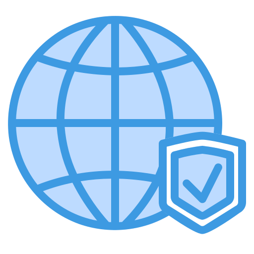 seguridad de datos icono gratis