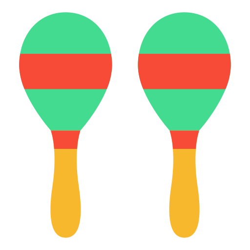 maracas icono gratis