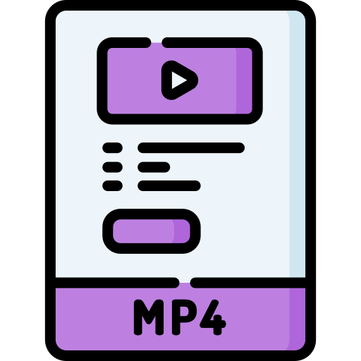 mp4 icono gratis