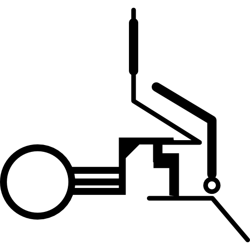 circuito electrónico icono gratis