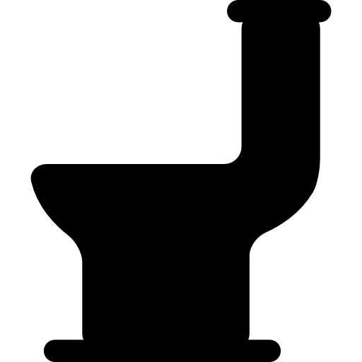 Plaatsen Gehoorzaam berekenen Free Icon | Toilet black silhouette