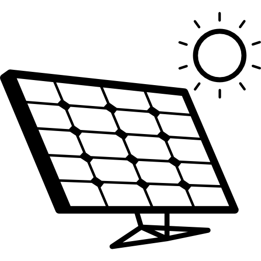 solar a la luz del sol - Iconos gratis de herramientas y utensilios