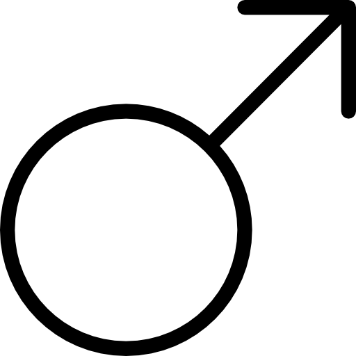 Male Cursor creative Lineal icon