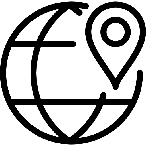 geolocalización icono gratis