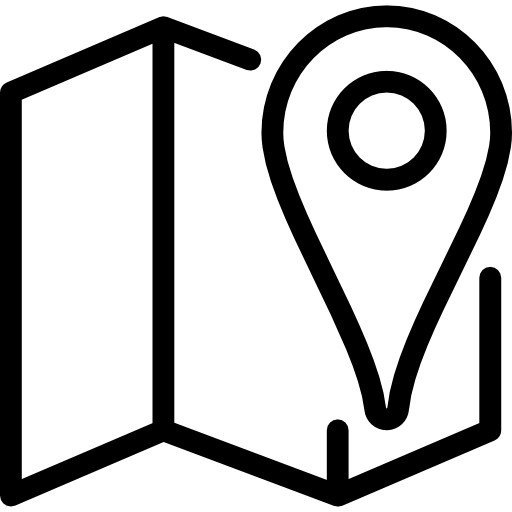 Map Cursor creative Lineal icon