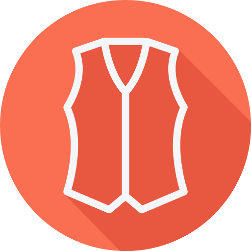 chaleco icono gratis