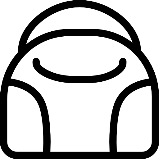 bolso de mano icono gratis