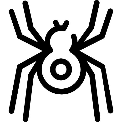 araña icono gratis