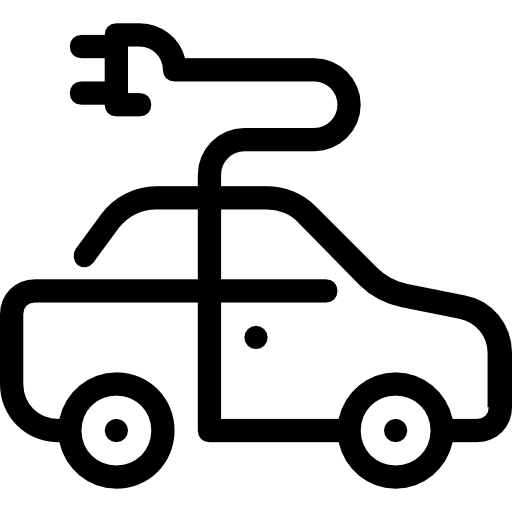 Electric car Dimitriy Morilubov Lineal icon