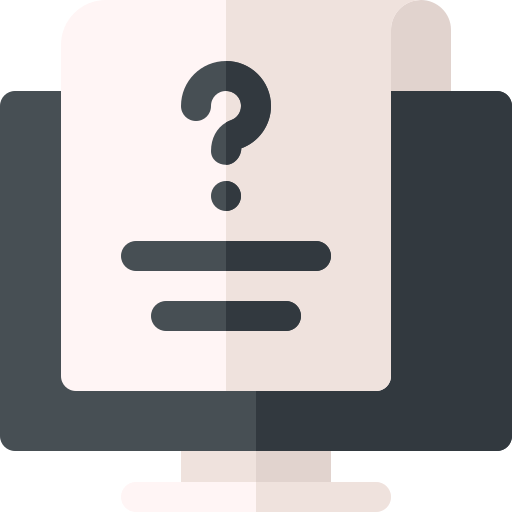 Question Basic Rounded Flat Icon