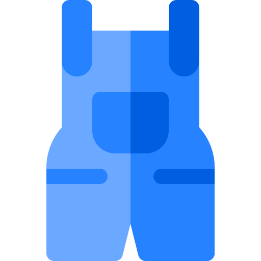 Jumpsuit Basic Rounded Flat icon