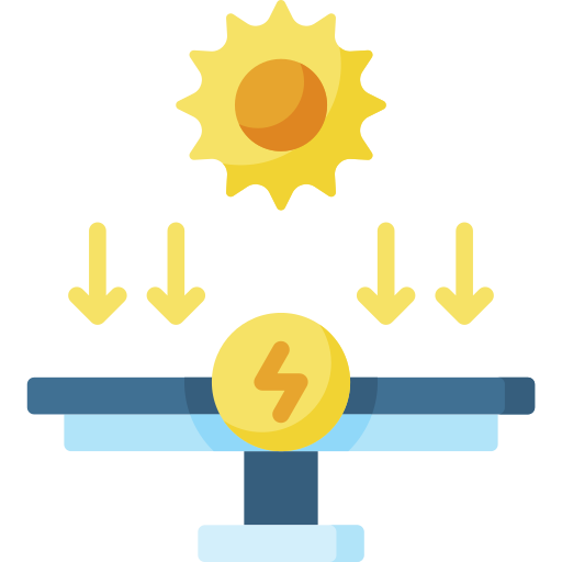 panel solar icono gratis