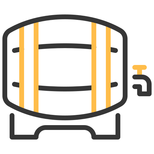 fût de bière Icône gratuit