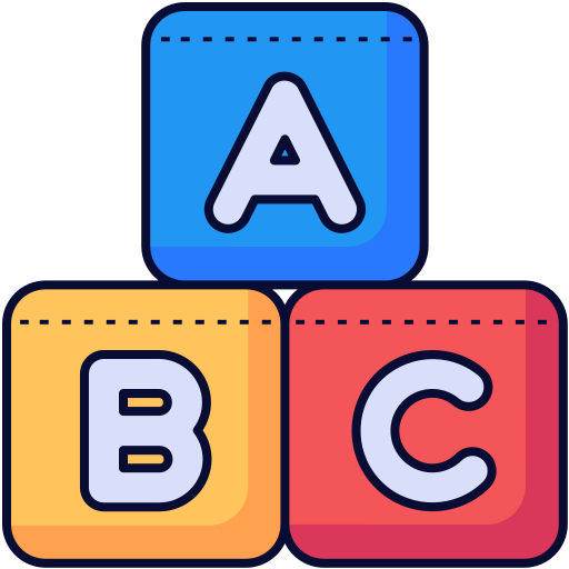 Alphabet Generic Outline Color icon