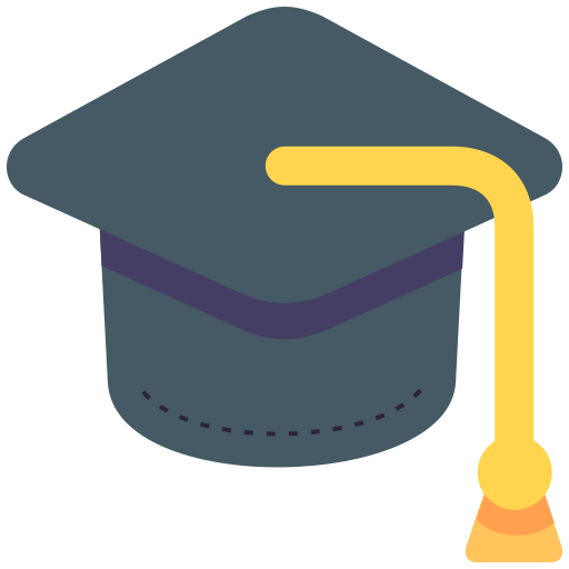 graduación icono gratis