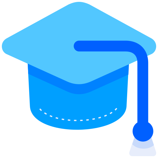 graduación icono gratis