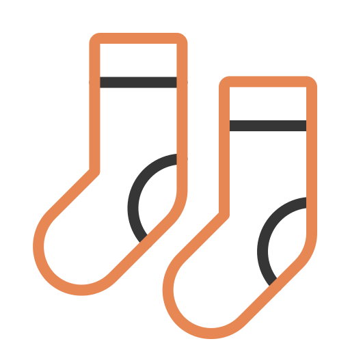 calcetines icono gratis
