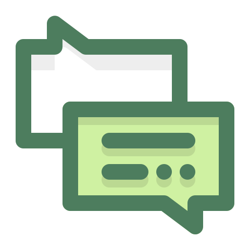 Chat bubble free icon