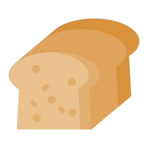 pan de molde icono gratis