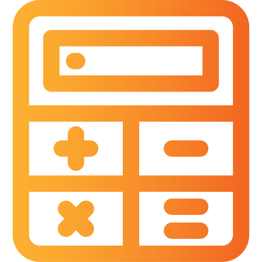 Calculator Generic Gradient icon