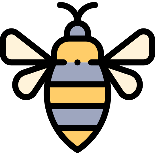 abeja icono gratis