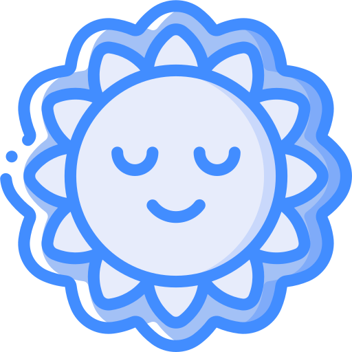 Sun Basic Miscellany Blue icon